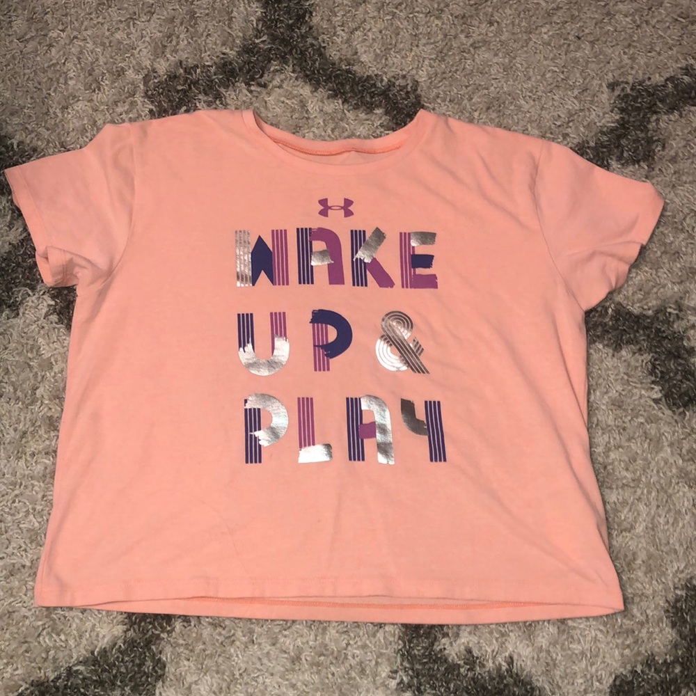 Under Armour boxy crop tee